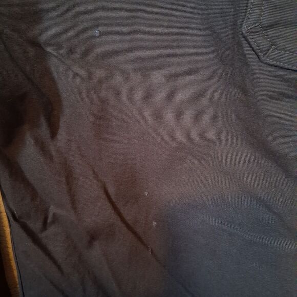 Duluth Flex Fire Hose 42x34 Relax Fit Black Canvas Carpenter Pants Inseam 32 - Picture 6 of 7